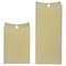 Northlight LED Flickering Flameless Wax Rectangular Candles - 8" - Cream - Set of 2